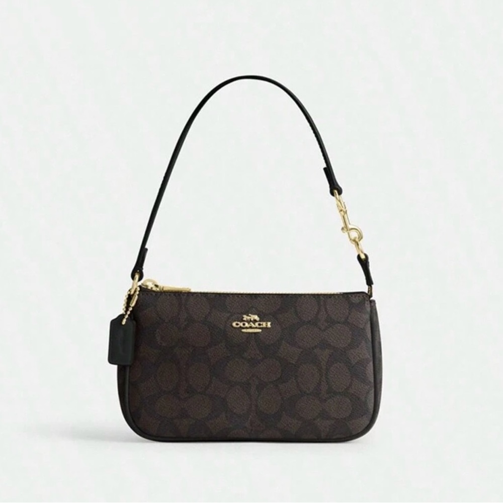 Coach Nolita 19 In Blocked Signature Canvas
